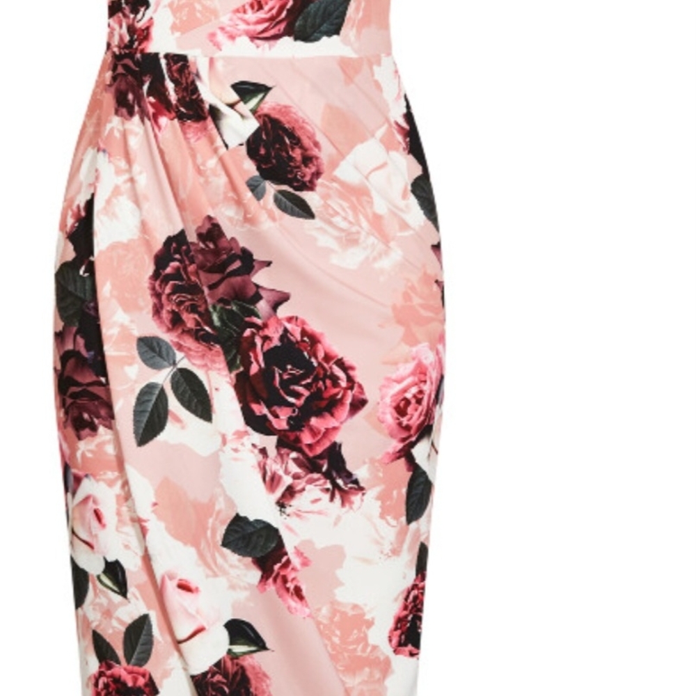 CITY CHIC Lost In Love Maxi Dress - rose - Picture 3 of 5